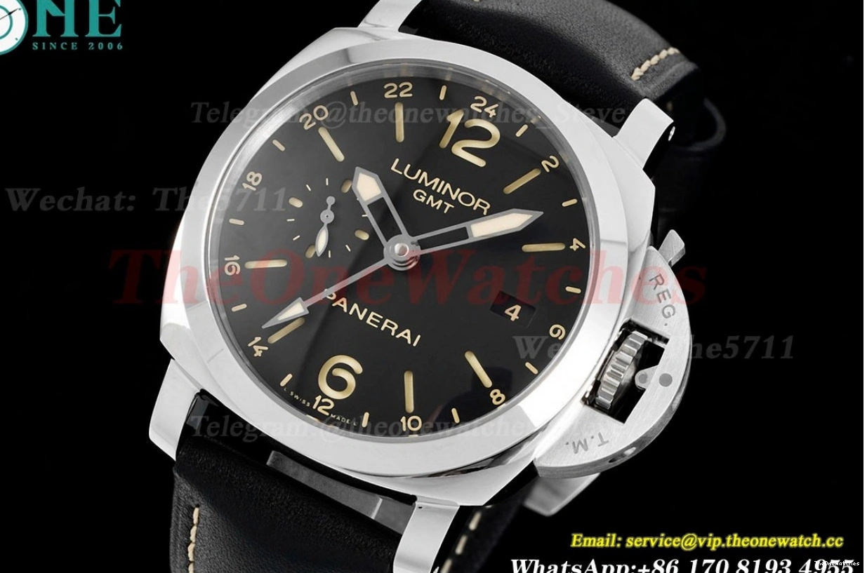 PAM531 VSF Black 44mm Super Clone Luminor Dial P9003 SS LE 0130
